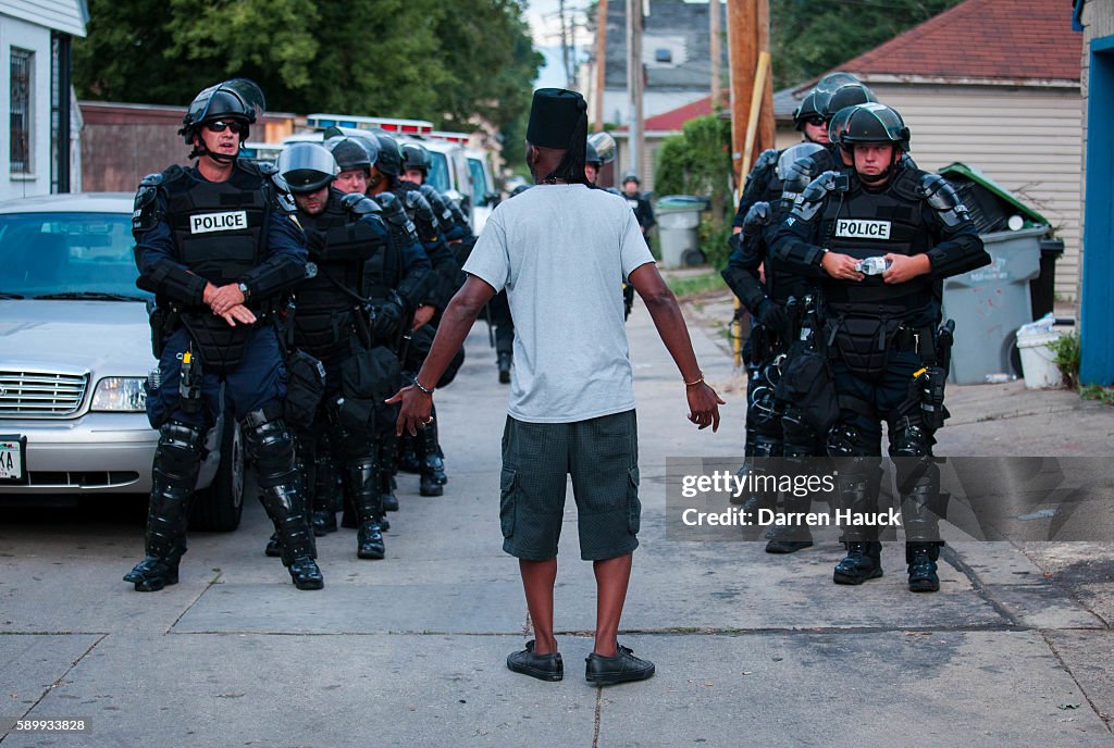 Tensions High In Milwaukee After Police Shooting Of Armed Suspect Sparks Violence In City