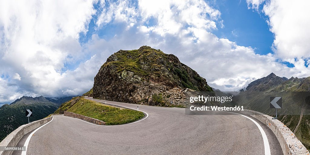 Italy, South Tyrol, Passeier Valley, mountain pass Timmelsjoch