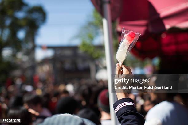 picturing spring - kanamara matsuri stockfoto's en -beelden