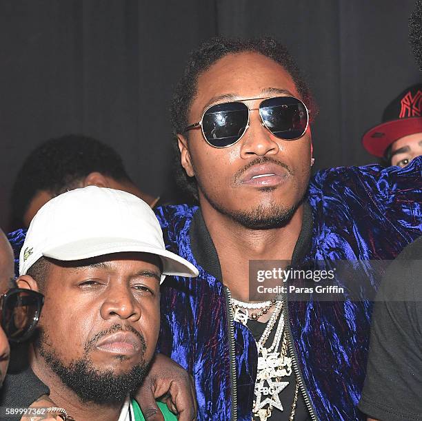 Rapper Future attends Young Thug aka Jeffery's Birthday Celebration at Gallery 874 on August 15, 2016 in Atlanta, Georgia.