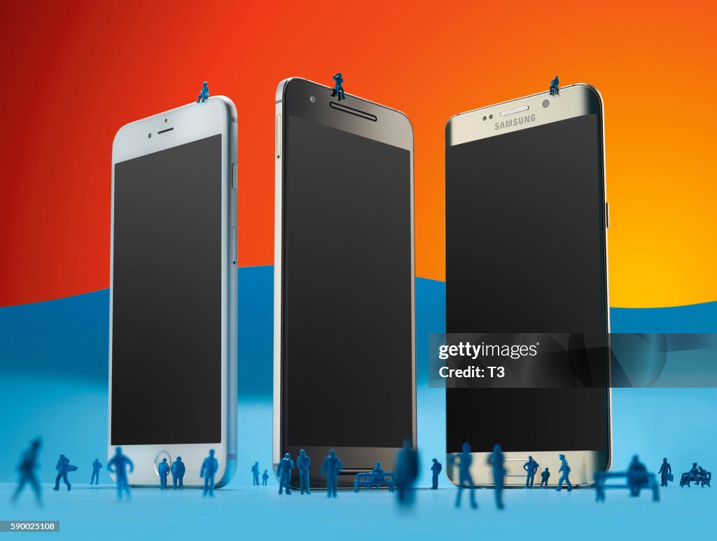 Phablet Smartphone Product Shoot