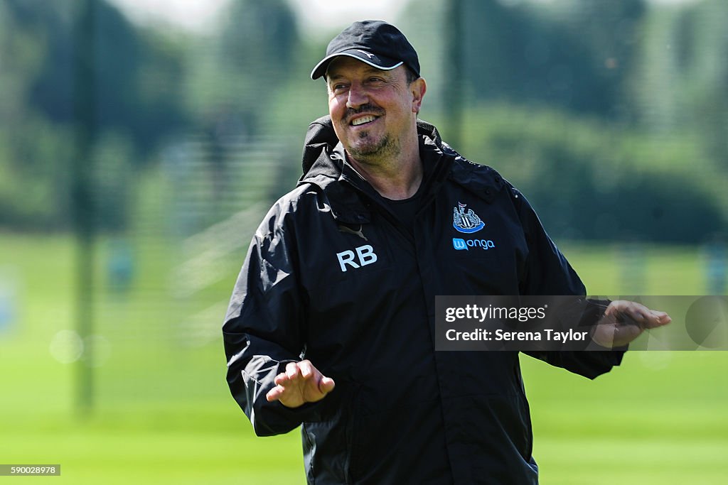 Newcastle United Training and Press Conference