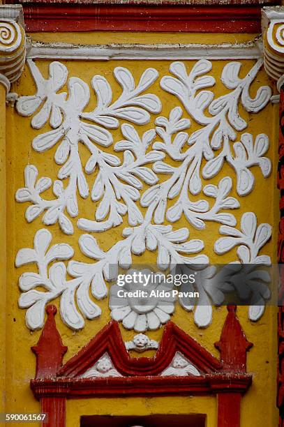 mexico, chiapas, san cristobal de las casas - arte decorativo fotografías e imágenes de stock