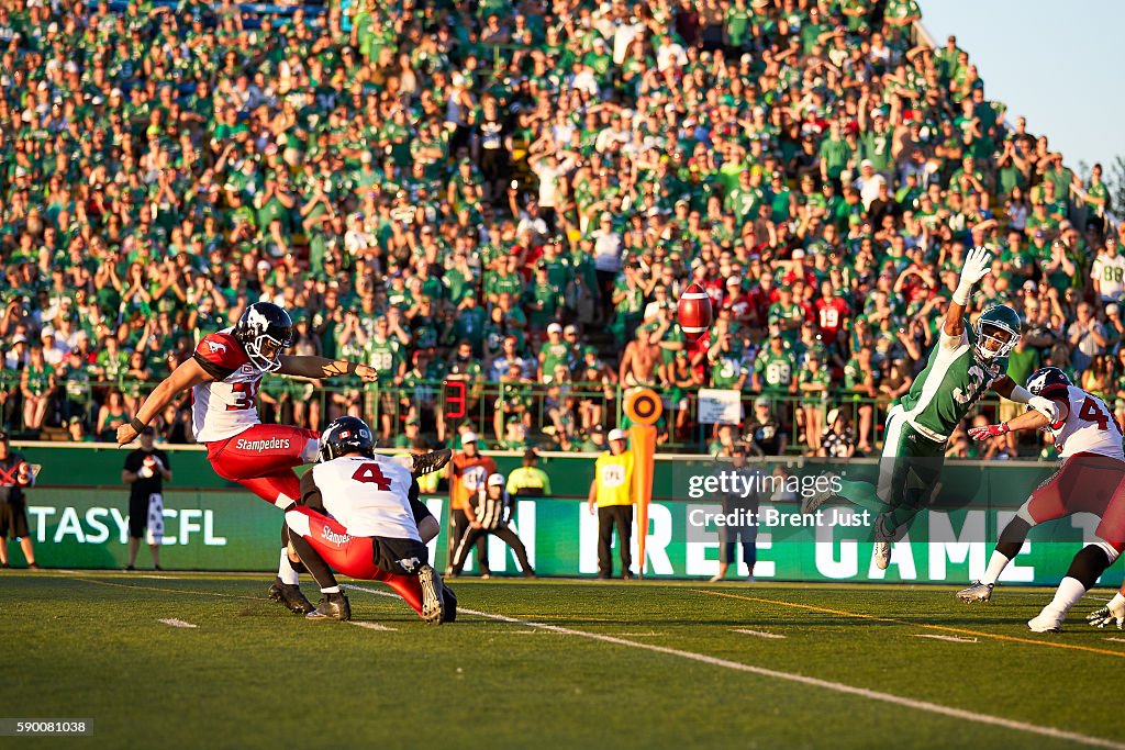 Calgary Stampeders v Saskatchewan Roughriders
