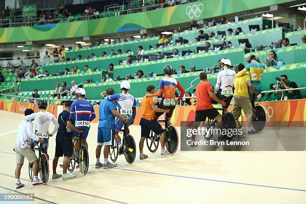 Patrick Constable of Australia, Michael D'Almeida of France, Joachim Eilers of Germany, Christos Volikakis of Greece, Chaebin Im of Korea and Theo...