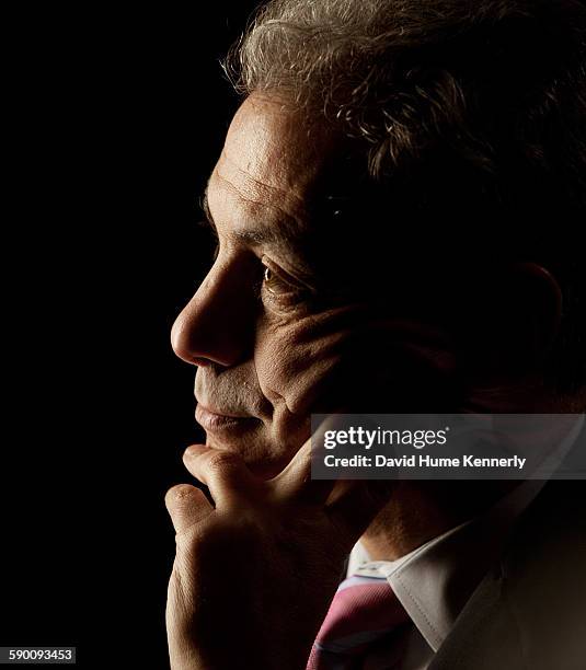 Chicago Mayor Rahm Emanuel at City Hall during his interview for 'The Presidents' Gatekeepers," about former White House Chiefs of Staff, October 28...