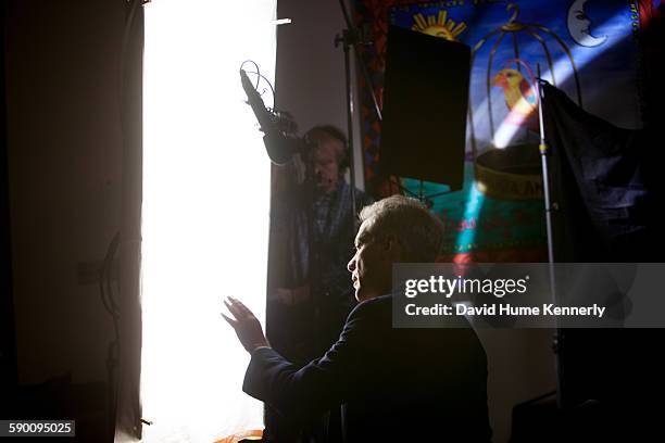 Chicago Mayor Rahm Emanuel at City Hall during his interview for 'The Presidents' Gatekeepers," about former White House Chiefs of Staff, October 28...