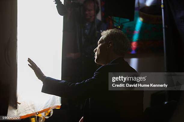 Chicago Mayor Rahm Emanuel at City Hall during his interview for 'The Presidents' Gatekeepers," about former White House Chiefs of Staff, October 28...