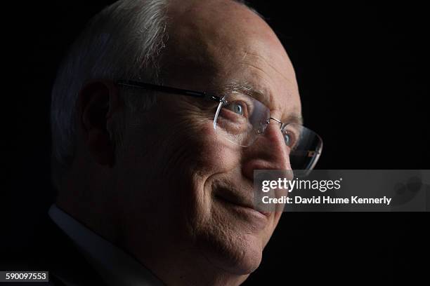 Former Vice President Dick Cheney is interviewed for the second time by Chris Whipple for "The Presidents' Gatekeepers" project about White House...