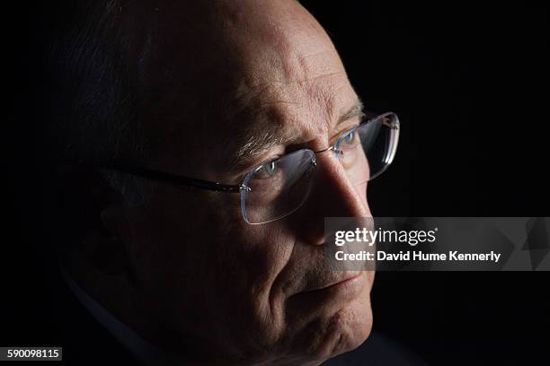 Former Vice President Dick Cheney is interviewed for the second time by Chris Whipple for "The Presidents' Gatekeepers" project about White House...