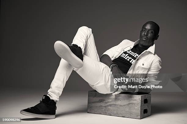 Actor Michael K. Williams is photographed for Back Stage on July 5, 2016 in New York City.