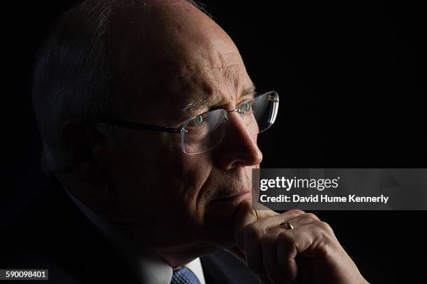 Former Vice President Dick Cheney is interviewed for the second time by Chris Whipple for "The Presidents' Gatekeepers" project about White House...