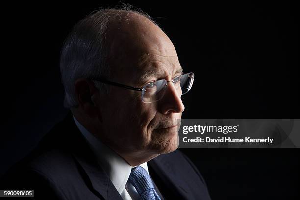 Former Vice President Dick Cheney is interviewed for the second time by Chris Whipple for "The Presidents' Gatekeepers" project about White House...