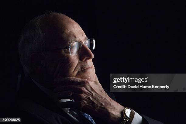 Former Vice President Dick Cheney is interviewed for the second time by Chris Whipple for "The Presidents' Gatekeepers" project about White House...
