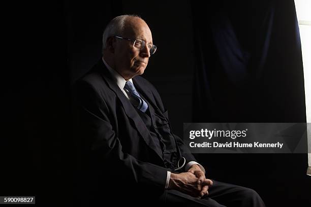 Former Vice President Dick Cheney is interviewed for the second time by Chris Whipple for "The Presidents' Gatekeepers" project about White House...