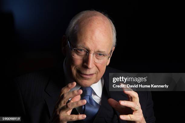 Former Vice President Dick Cheney is interviewed for the second time by Chris Whipple for "The Presidents' Gatekeepers" project about White House...