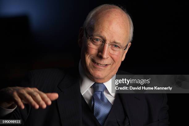 Former Vice President Dick Cheney is interviewed for the second time by Chris Whipple for "The Presidents' Gatekeepers" project about White House...