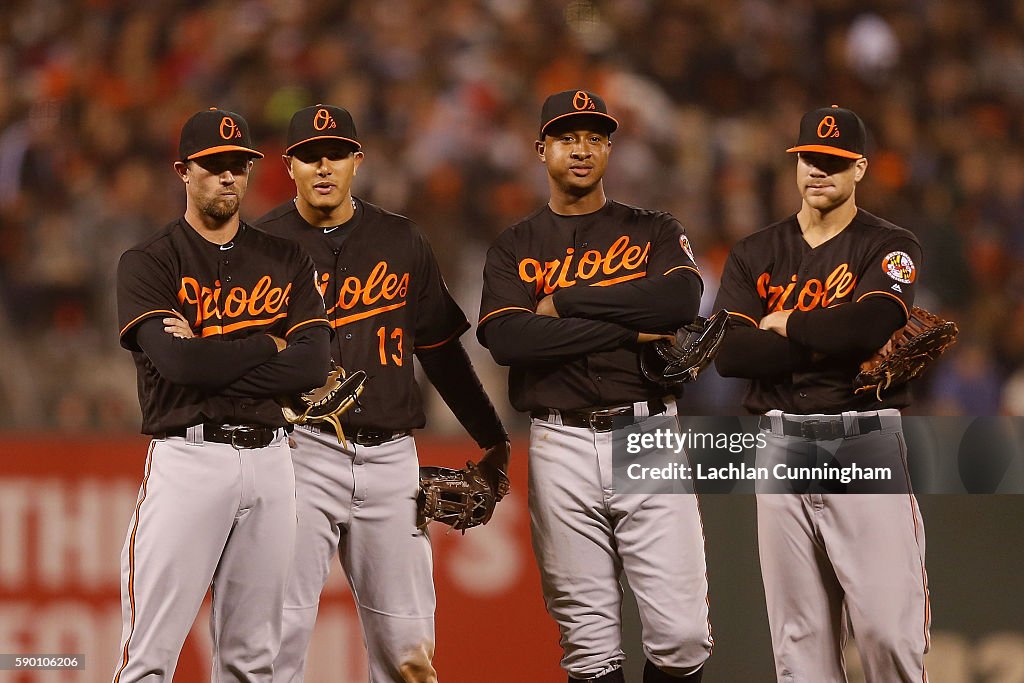 Baltimore Orioles v San Francisco Giants