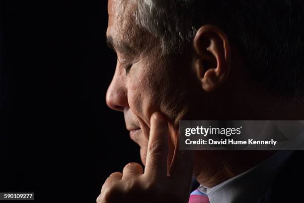 Chicago Mayor Rahm Emanuel at City Hall during his interview for 'The Presidents' Gatekeepers," about former White House Chiefs of Staff, October 28...