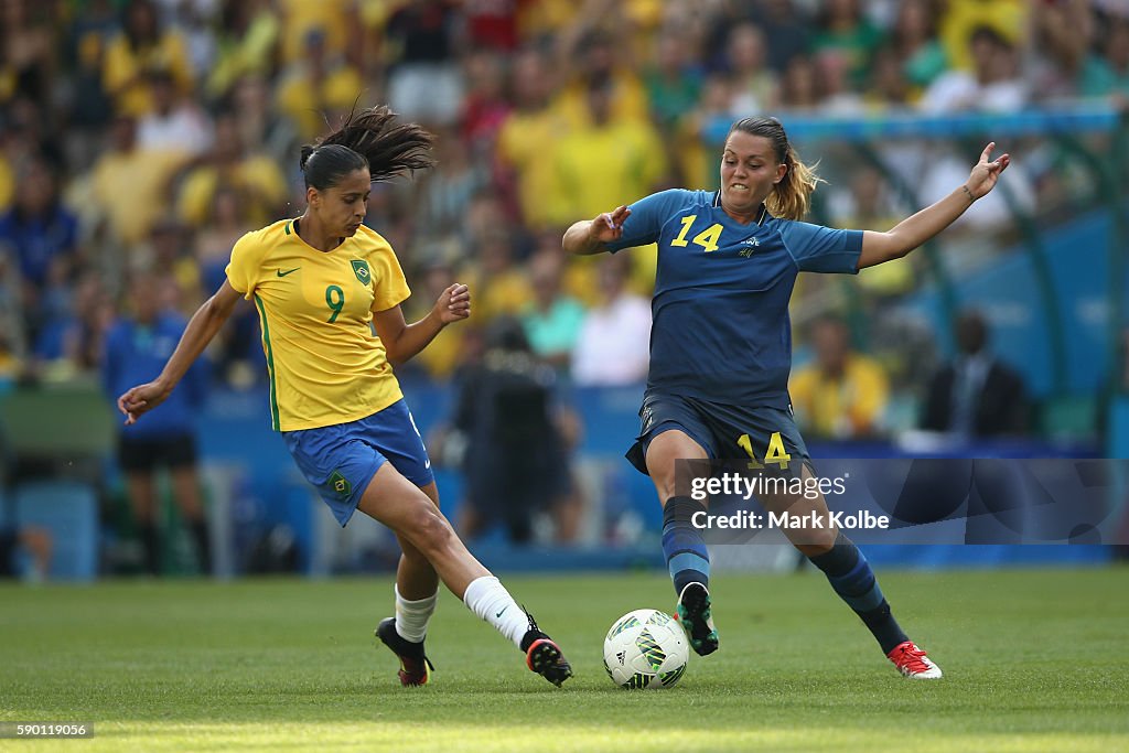 Brazil vs Sweden - Semi Final: Women's Football - Olympics: Day 11