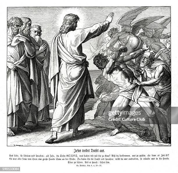 Demon Scriptures 962 Jesus Demons Stock Photos, High-Res Pictures, and Images - Getty Images