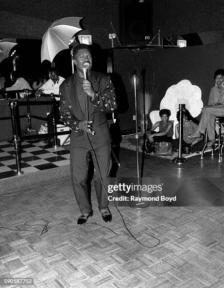 Jeff Red Rapper Singer Jeff Redd performs at The Cotton Club in Chicago, Illinois in ...