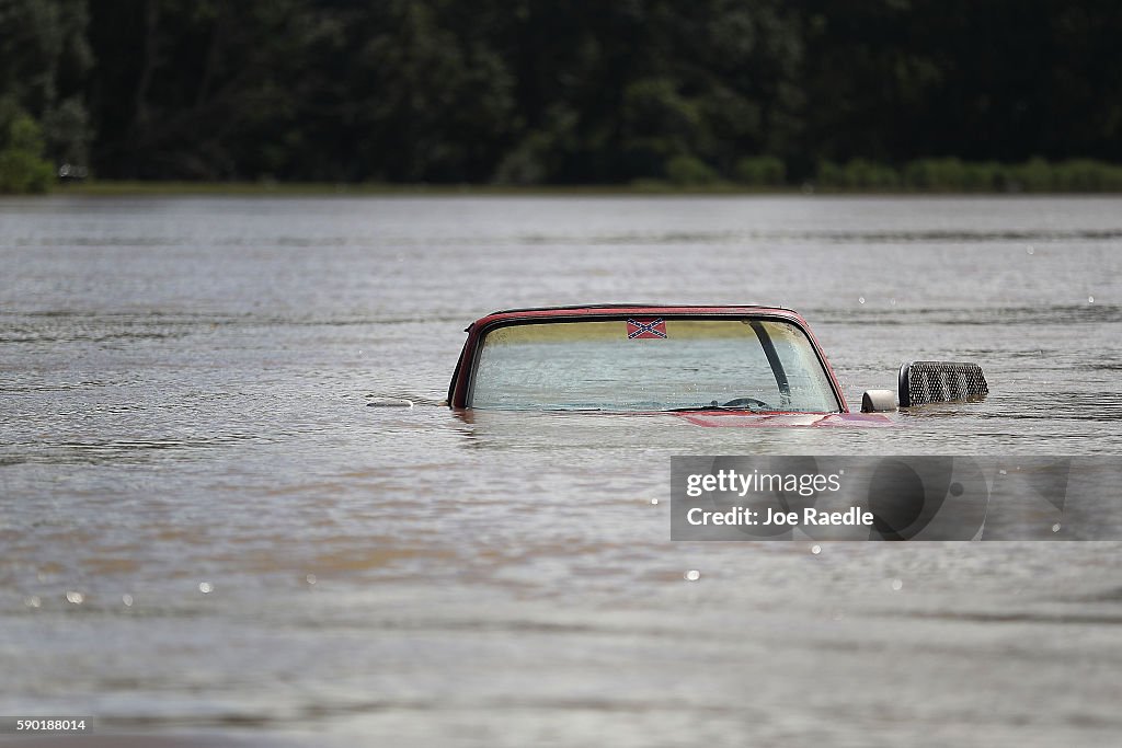 Torrential Rains Bring Historic Floods To Southern Louisiana