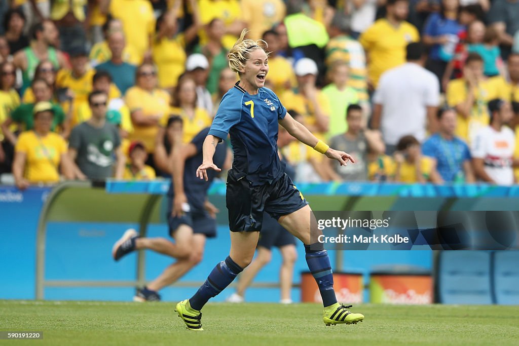 Brazil vs Sweden - Semi Final: Women's Football - Olympics: Day 11