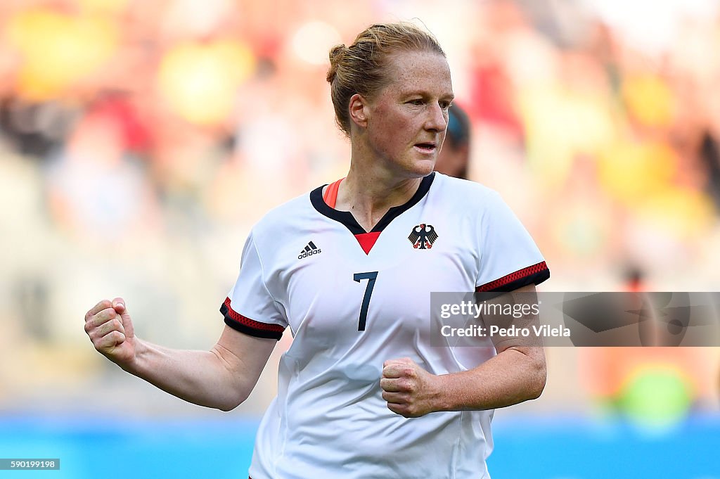 Germany vs Canada Semi Final: Women's Football - Olympics: Day 11