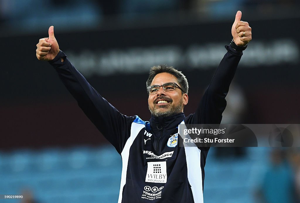 Aston Villa v Huddersfield Town: Sky Bet Championship