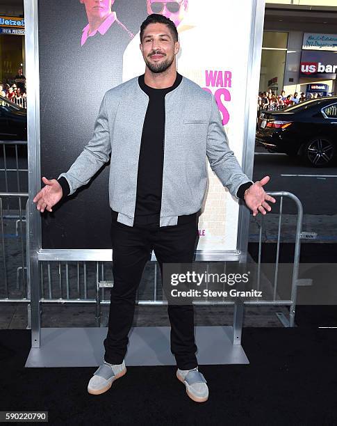 Brendan Schaub arrives at the Premiere Of Warner Bros. Pictures' "War Dogs" at TCL Chinese Theatre on August 15, 2016 in Hollywood, California.