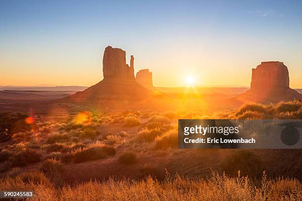 mesa sunrise - utah landscape stock pictures, royalty-free photos & images