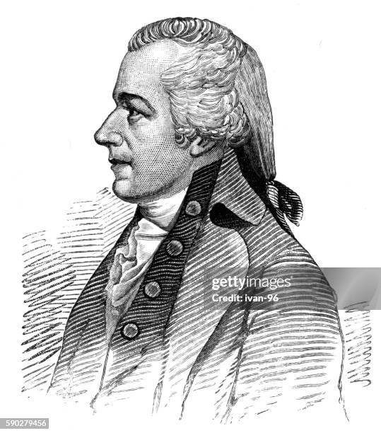 alexander hamilton - alexander hamilton stock illustrations