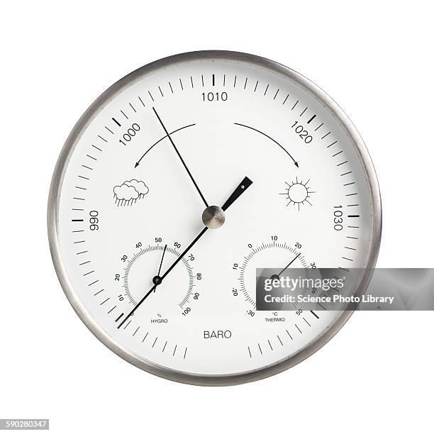 barometer - a picture of a barometer foto e immagini stock