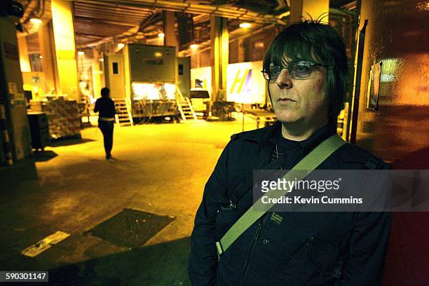 Former Smiths bassist Andy Rourke at the Manchester Evening News Arena for the Versus Cancer charity concert, Manchester, 30th March 2007.