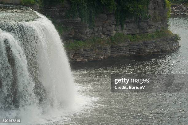 rideau falls in ottawa, canada - ottawa fall stock pictures, royalty-free photos & images