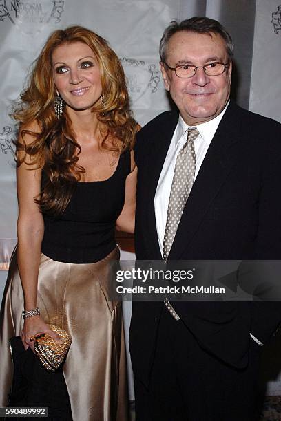 Martina Forman and Milos Forman attend The National Board of Review Annual Gala at Tavern on the Green on January 11, 2005 in New York City.