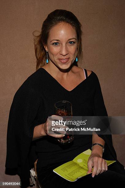 Lauren Glassberg attends Musicians On Call Benefit Guitar Auction at Sotheby's on January 31, 2005 in New York City.