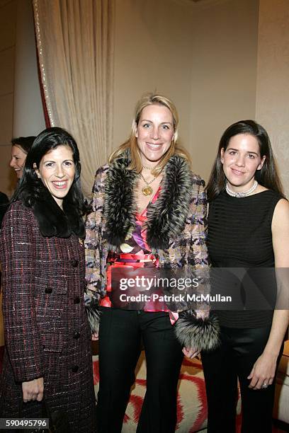 Katie Colgate Courtney Moss and Alexandra Mandis attend A Cocktail Reception to Kick-Off The Associate's Committee of The Society of Memorial...