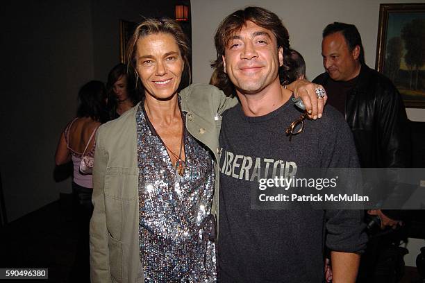 Javier Bardem attends HBO Films' Annual Pre-Golden Globes Party hosted by Colin Callender and Chris Albrecht at Chateau Marmont on January 15, 2005...