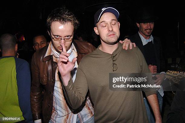 Jorg and Ethan Ryker attend HBO Films' Annual Pre-Golden Globes Party hosted by Colin Callender and Chris Albrecht at Chateau Marmont on January 15,...