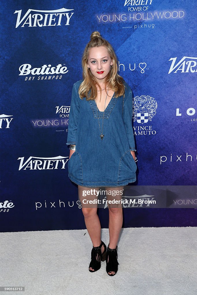 Variety's Power Of Young Hollywood - Arrivals