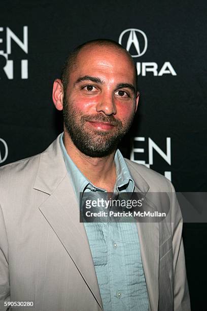 Marcos Siega attends Arrivals at the New York Premiere of "Pretty Persuasion" Hosted by Gen Art and Acura at Clearview Chelsea West on August 2, 2005...