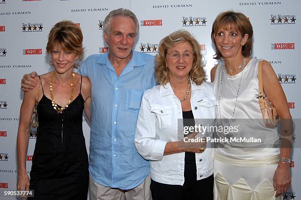 Robbie Myers, David Yurman, Sybil Yurman and Carol Smith attend Hamptons Film Festival, Elle Accessories & David Yurman host a screening for Hart...