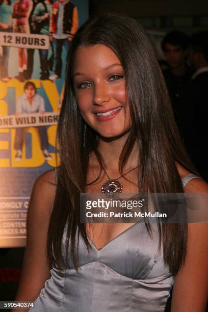 Valentina de Angelis attends "Dirty Deeds" - World Premiere at Directors Guild of America on August 23, 2005 in Hollywood, CA.