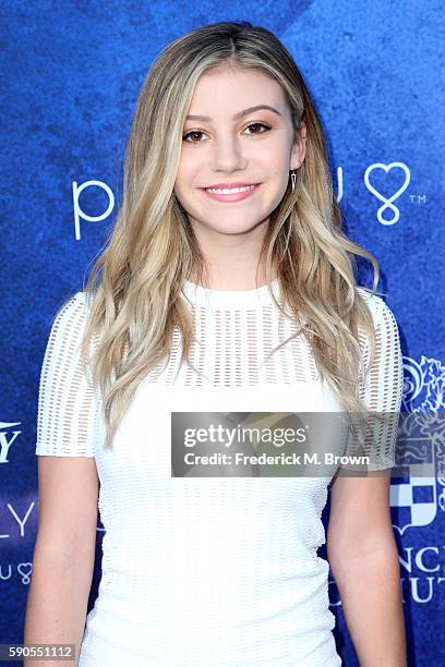 Actress G Hannelius attends Variety's Power of Young Hollywood at NeueHouse Hollywood on August 16, 2016 in Los Angeles, California.