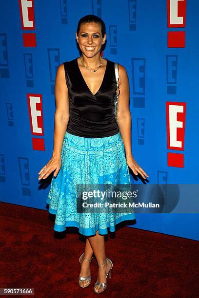 Jenna Lewis attends E! Entertainment Television's Summer Splash Event at Tropicana at Hollywood Roosevelt Hotel on August 1, 2005.