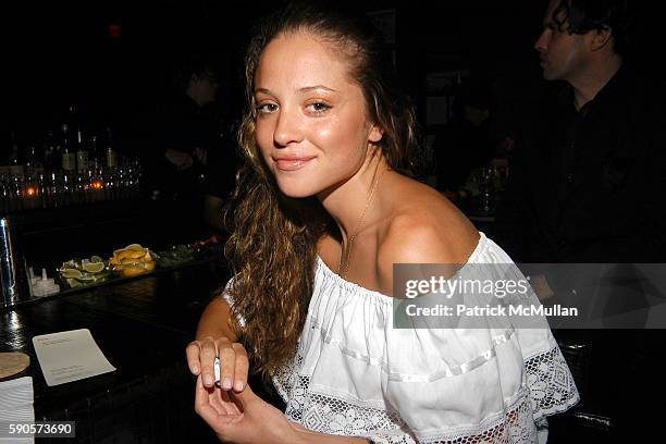 Margarita Levieva attends New York Magazine's 50 Most Beautiful New Yorker's at The Double Seven on August 9, 2005 in New York City.