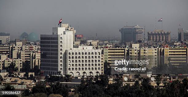 baghdad - baghdad aerial stock pictures, royalty-free photos & images