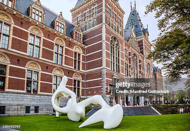 rijksmuseum amsterdam - rijksmuseum stockfoto's en -beelden